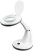 Lampada d'ingrandimento da terra Goobay LED 6W - 450lm Lente in vetro da 100 mm Ingrandimento 1,75x 3 diottrie