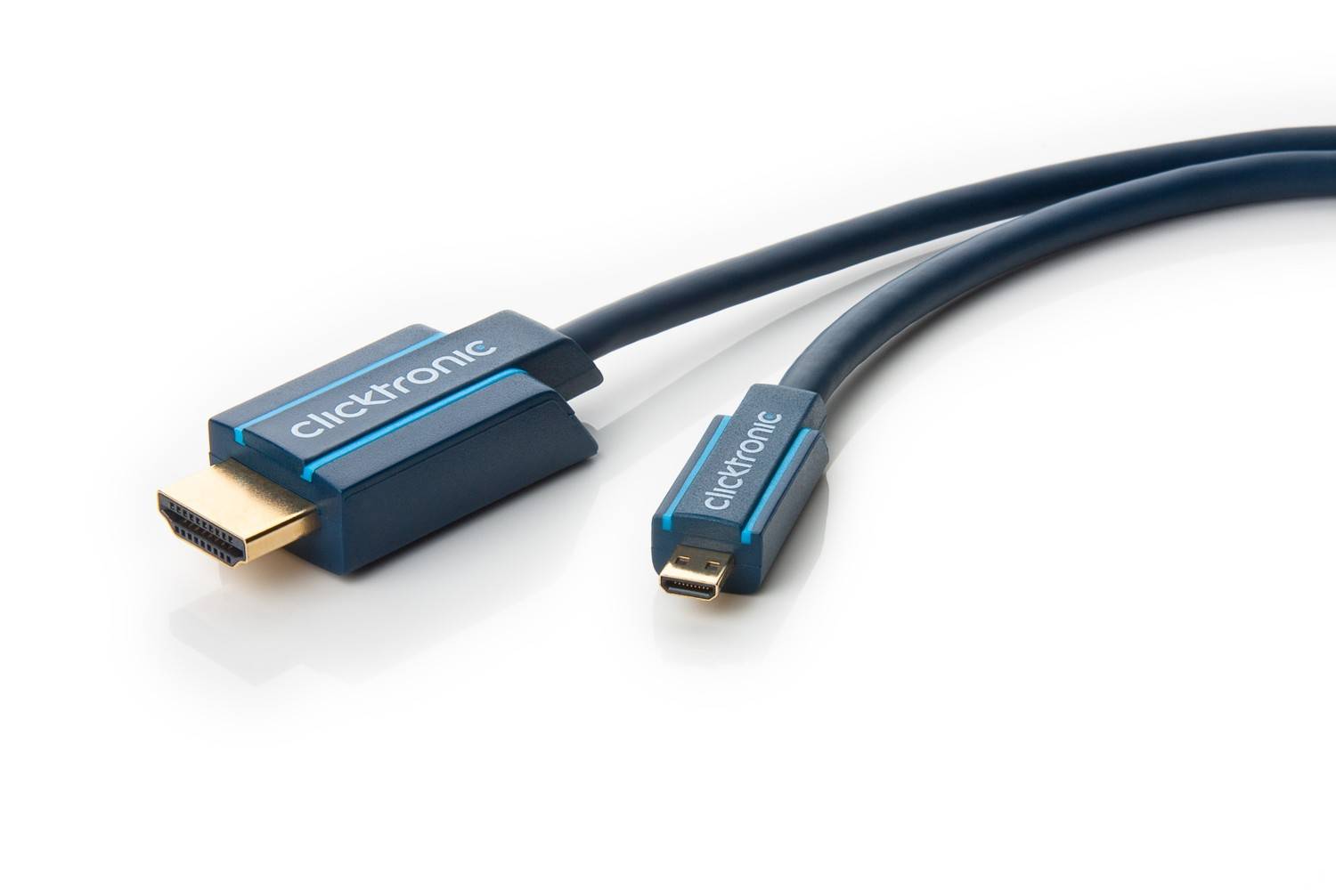 Micro-HDMI+Adapterkabel Ethernet(HDMI A/HDMI Micro D) - 2,0 m Hochgeschwindigkeits-Adapter HDMI auf Micro-HDMI-0