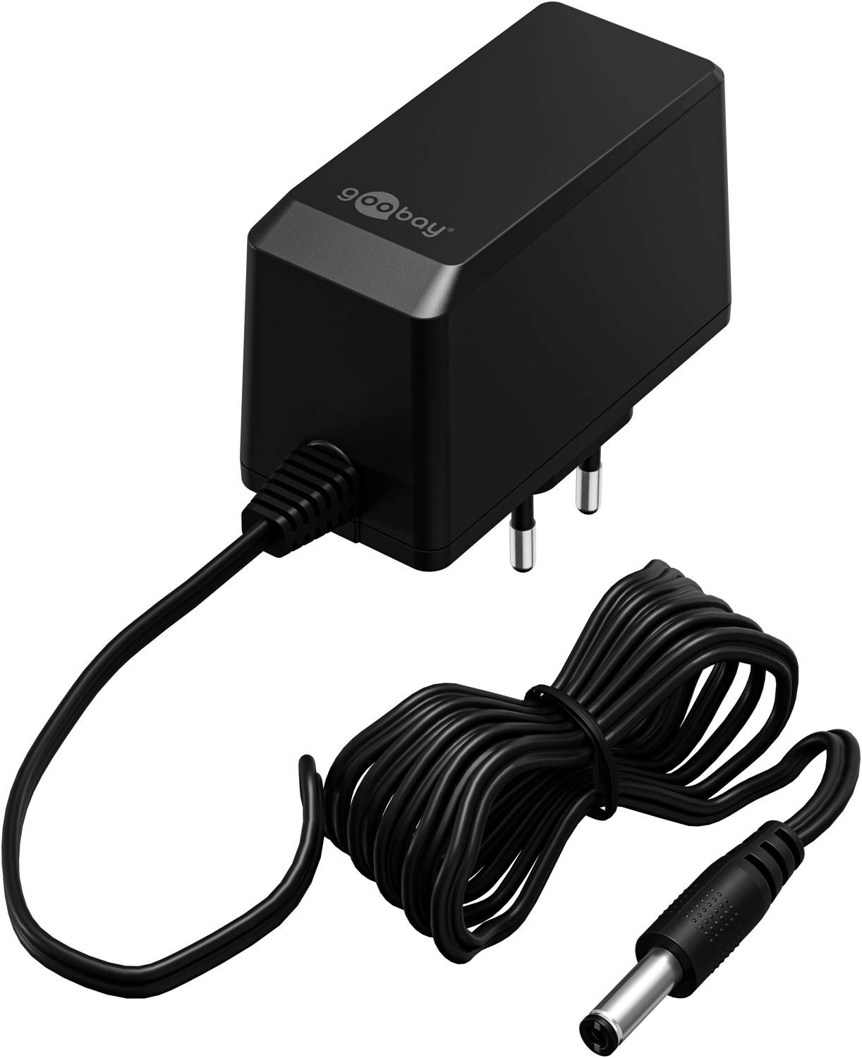 Goobay 12 V alimentatore (27 W / 2,25 A) con spina DC di 5,5 mm x 2,1 mm