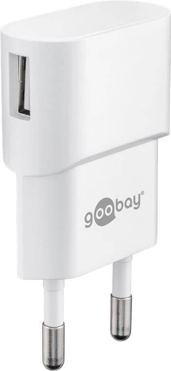 Set di ricarica Goobay USB-C™ 1 A - alimentatore con cavo Type-C™ 1m (bianco)-4