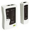 Goobay Tester cavi di rete per testare le connessioni di rete con CAT 5, CAT 6 o CAT 7 e ISDN