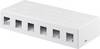 Custodia vuota Goobay Keystone a 6 porte - con semplice montaggio a scatto