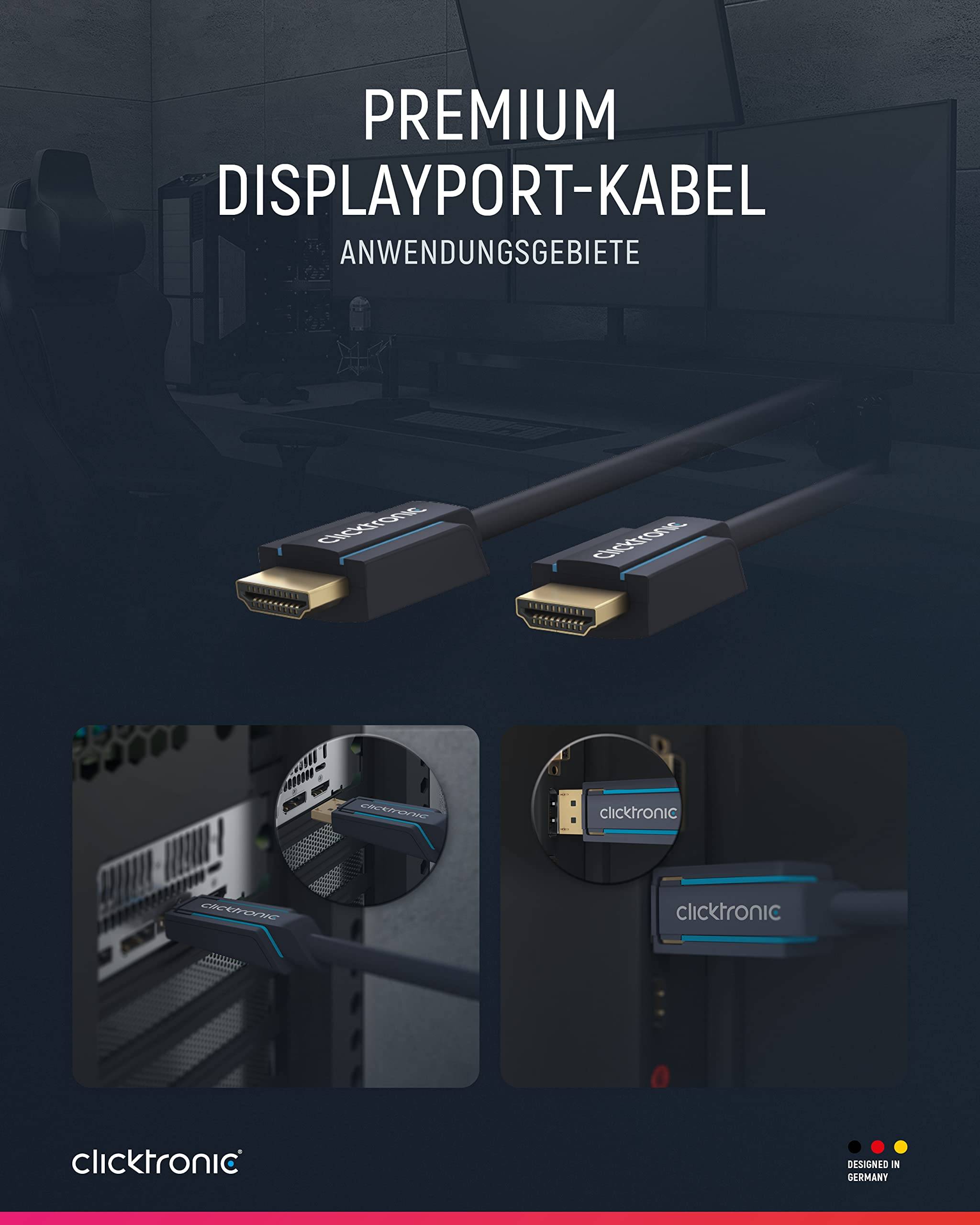 Cavo DisplayPort per collegamento audio/video per contenuti HD e 3D-4