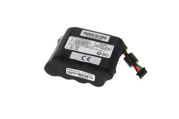 Batteria NiMH originale adatta per la pompa per infusione Alaris Medical System Asena (Carefusion) VP - 9,6 V 2400...