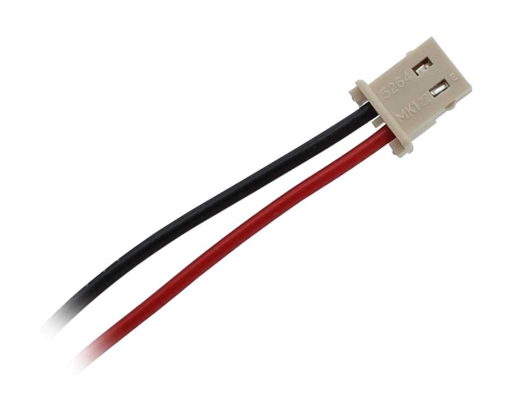 Batteria luce emergenza NiMH 7,2V 1500mAh D1x3x2 Mignon AA con cavo e spina sostituisce Beghelli 415393001-1