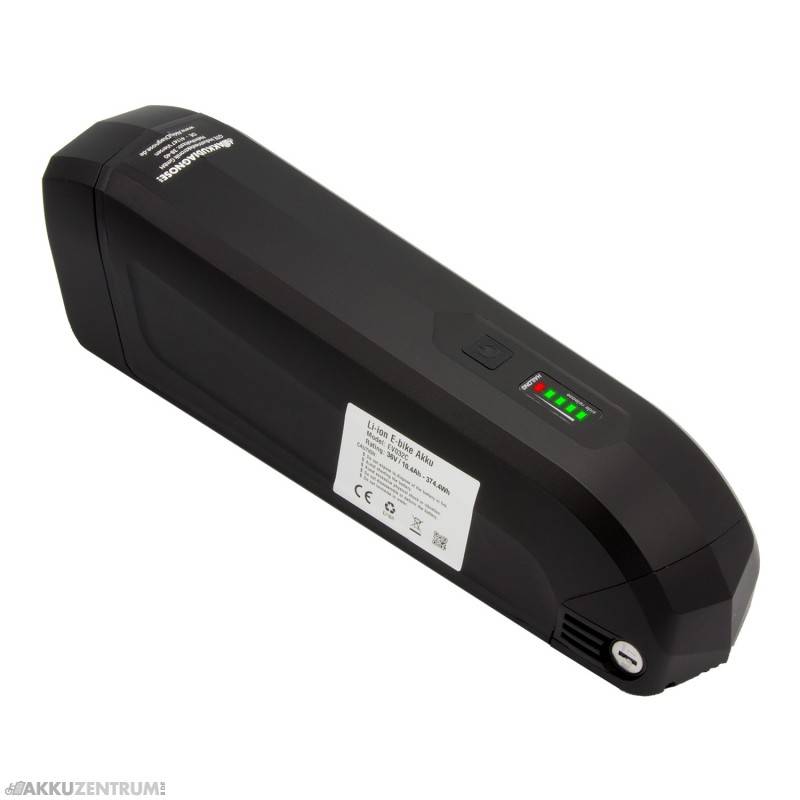 Batteria per bici elettrica Maratron DownTube set "Hailong-B" - 36V / 10.4Ah - telaio (DownTube)-0