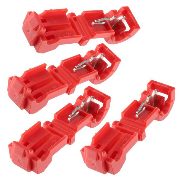 4x terminali di collegamento, clip per cavo (2,3 mm) per robot rasaerba, tosaerba ad esempio Husqvarna, Gardena, ecc.