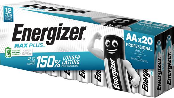 Energizer Max Plus batteri - 20 x AA t