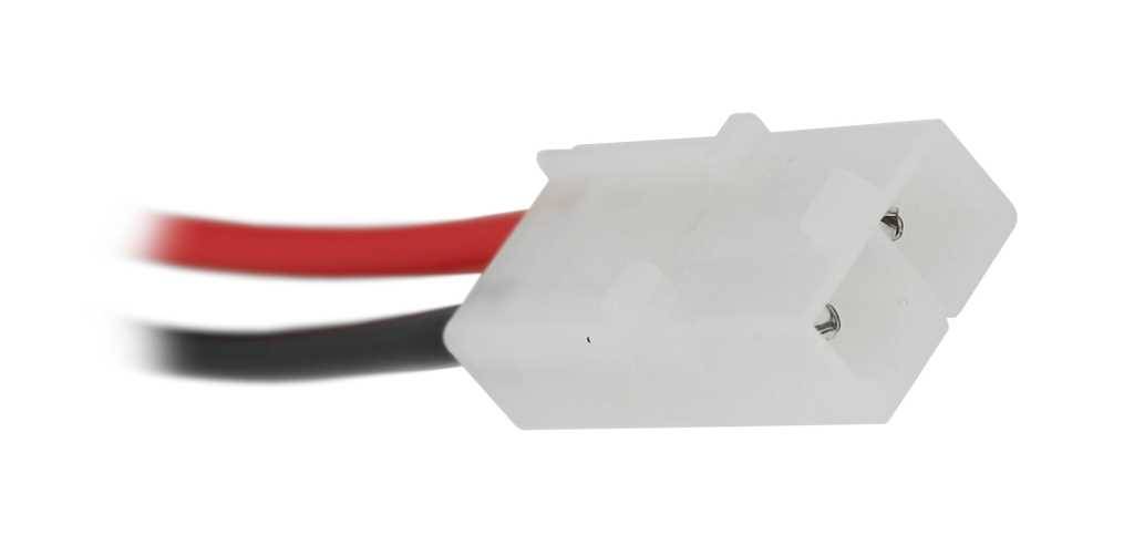 Batteria luce emergenza NiMH 4.8V 4000mAh L1x4 Baby C con cavo 80mm e spina adatta per SEC AKU0038-1