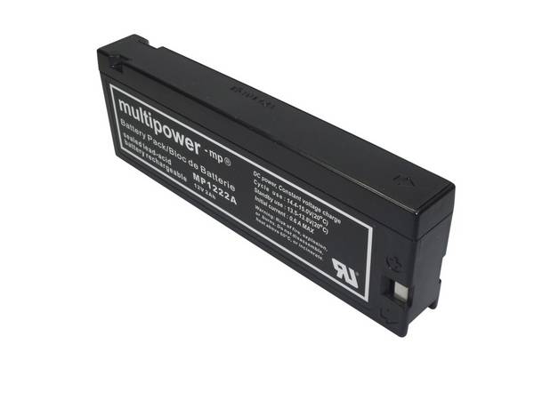 Batteria al piombo AKKUmed adatta per pompa di aspirazione Laerdal LSU/LSU4000, tipo di batteria 780400 - 12 V 2000...
