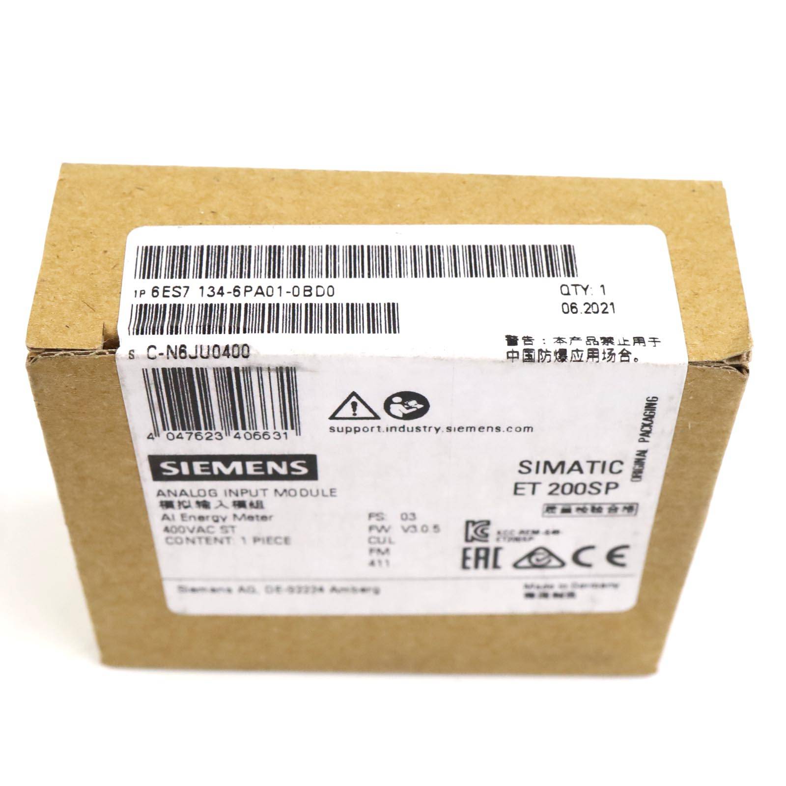 Siemens 6ES7134-6PA01-0BD0 6ES71346PA010BD0 Modulo ingresso PLC-2