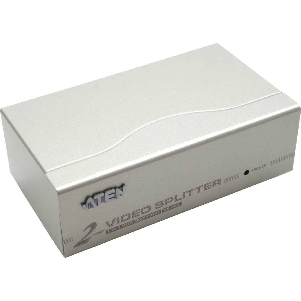 Splitter video VGA ATEN VS92A, 350 MHz, 2 vie-2