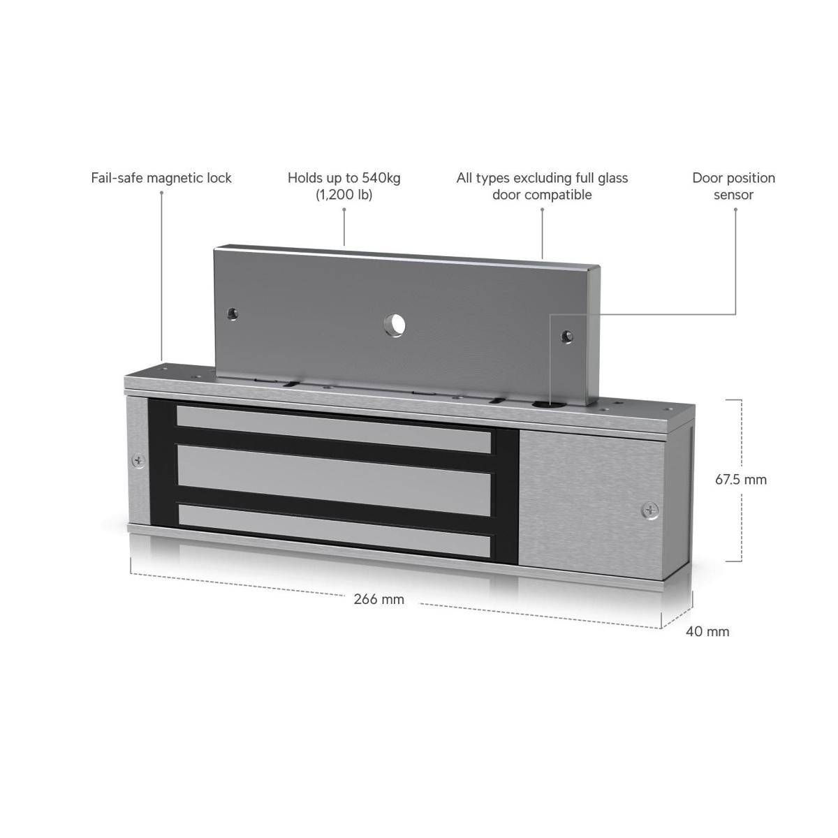 Ubiquiti magnetic lock 270 kg-3