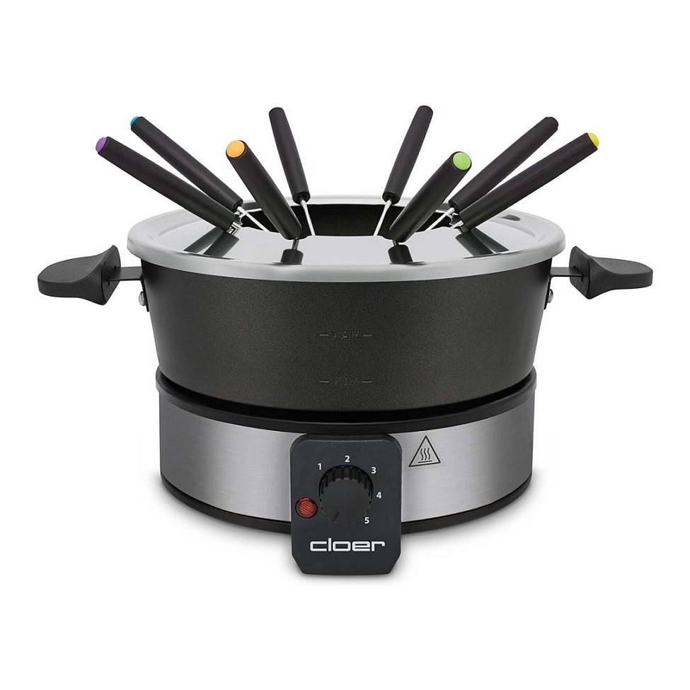 Cloer 6679 Fondue 1000W schwarz (6679)-0