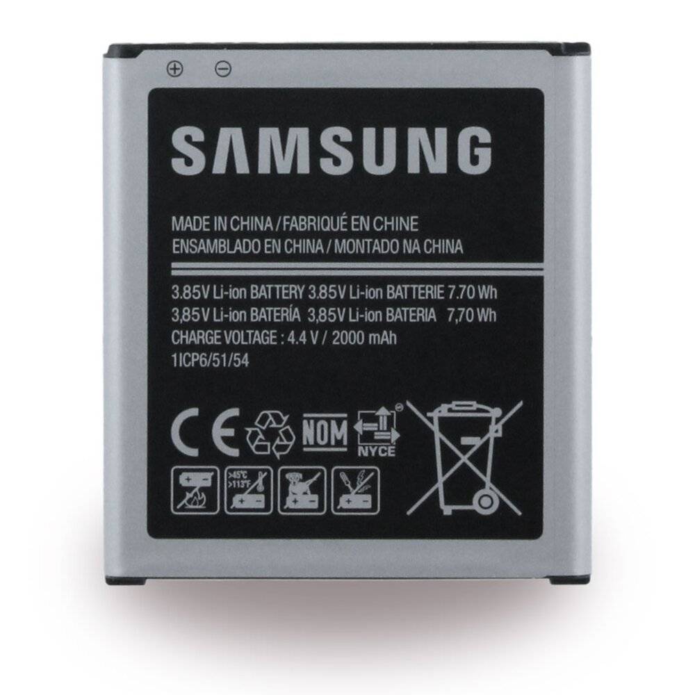 Samsung Li-ion Batterie - G360P Galaxy Core Prime - 2000mAh BULK (EB-BG360CBC / BBE)-1