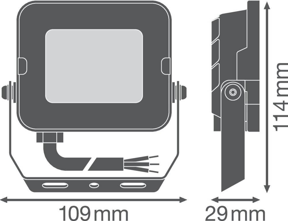 Immagine simbolo per LEDVANCE PROIETTORE FL COMP V 10W 830 SYM 100 BK FLCOMP10830B