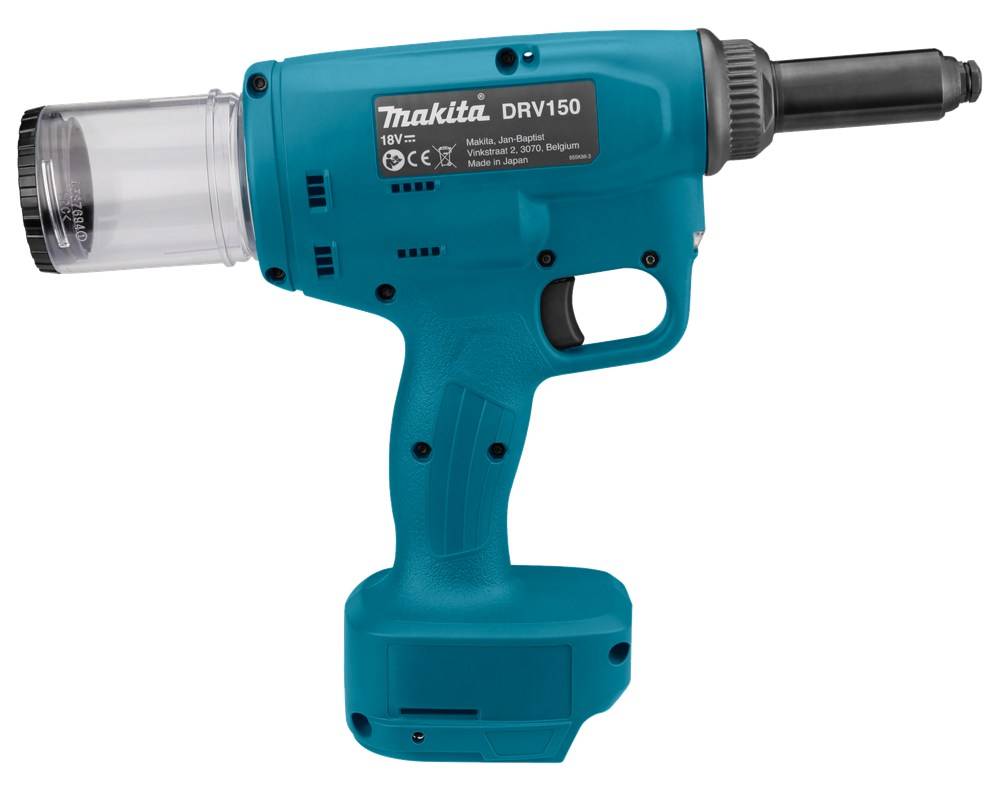 RIVETTATRICE A BATTERIA 18V MAKITA PER RIVETTI DA 4,8mm DRV150ZJ-4
