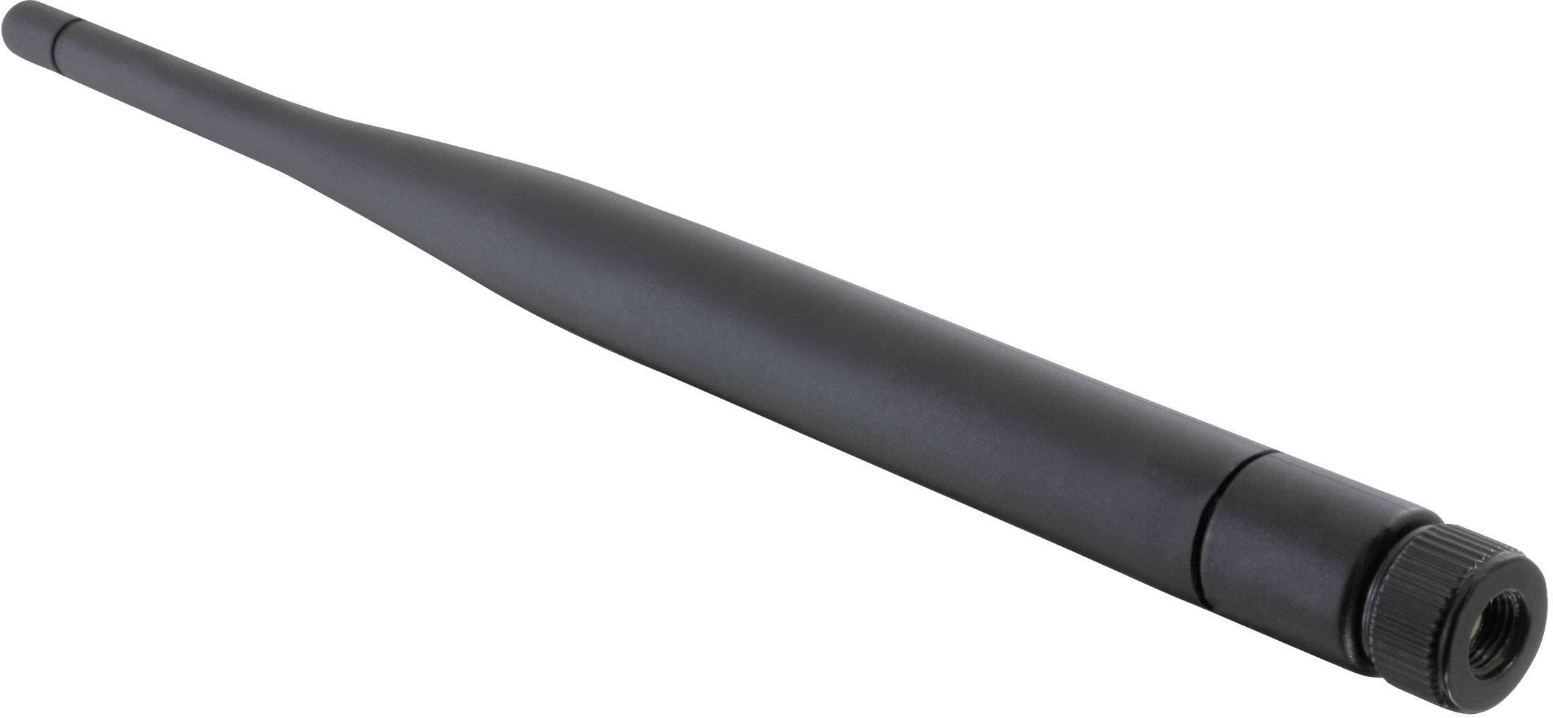 DeLOCK WLAN antenna - Antenne - 5 dBi - ungerichtet - Schwarz (88397)