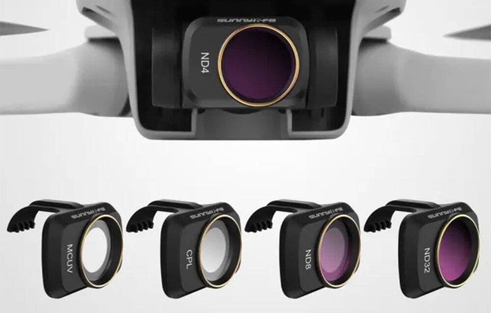 SUNNYLIFE - MM-FI9255 - Set con 4 Filtern ND-PL 4/8/16/32 Sunnylife per DJI Mini 2 SE / Mini 2 (MM-FI9255)-2