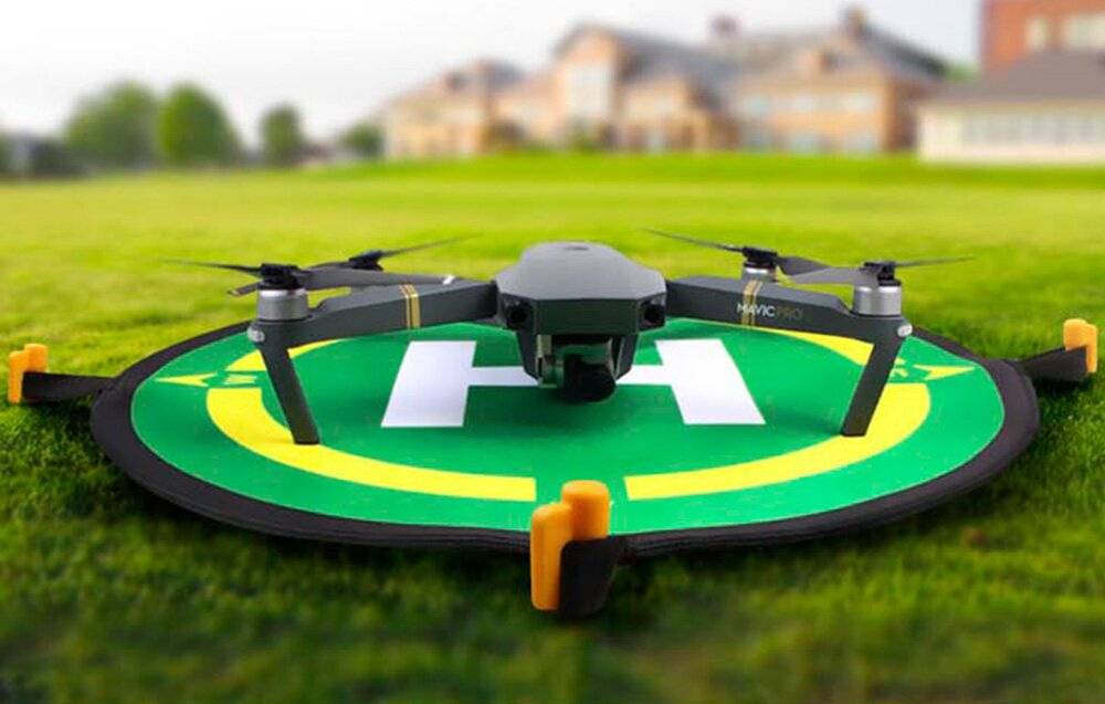 SUNNYLIFE - DJI-TJP05 - Sunnylife Landeplatzmatte per Drohnen 50 cm geografische Richtungen (DJI-TJP05)-1