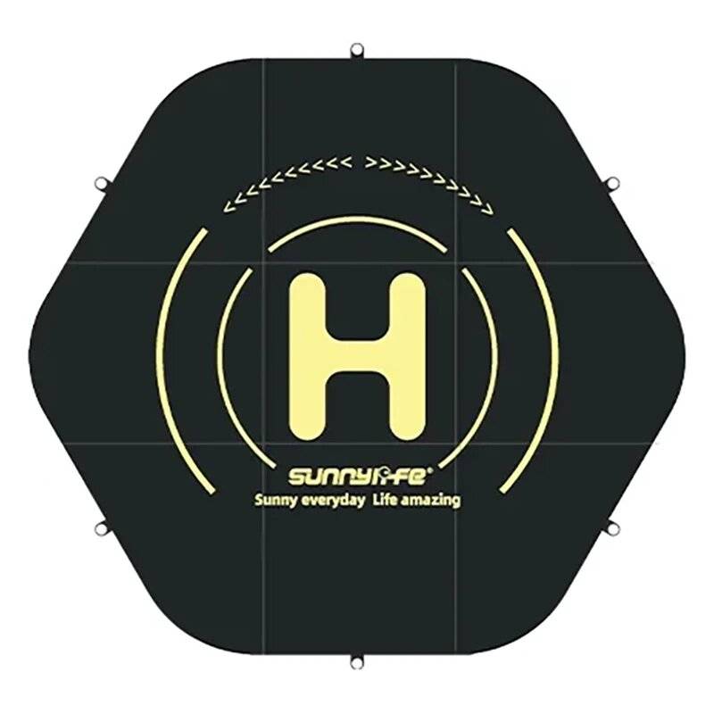 SUNNYLIFE - TJP10 - Sunnylife Landeplatzmatte per Drohnen 110 cm Sechseck – doppelseitig – wasserfest (TJP10)-0