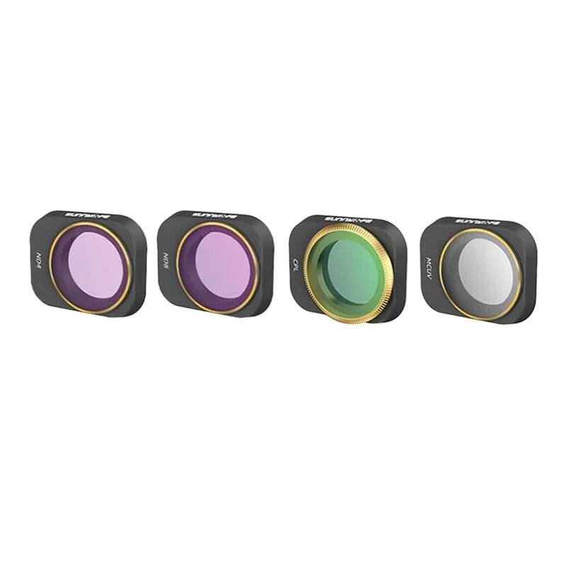 SUNNYLIFE - MM3-FI418 - Set con 4 Filtern UV+CPL+ND4+ND8 Sunnylife per DJI Mini 3 Pro (MM3-FI418)-0