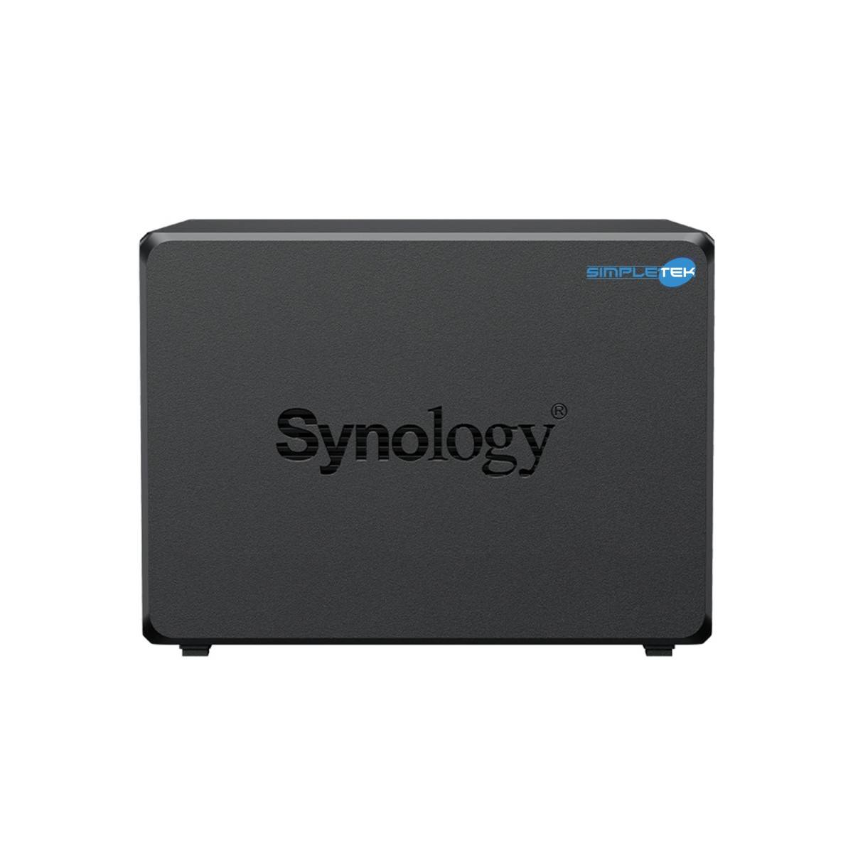 Synology Discstation Nas 5-bay Ds1525+ 20tb 5xhat3300-4t Con Ryzen R1600-3