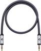Oehlbach 60013 Jack Audio Cavo [1x Spina jack da 3.5 mm - 1x Spina jack da 3.5 mm] 1.50 m Nero contatti connettore dorati
