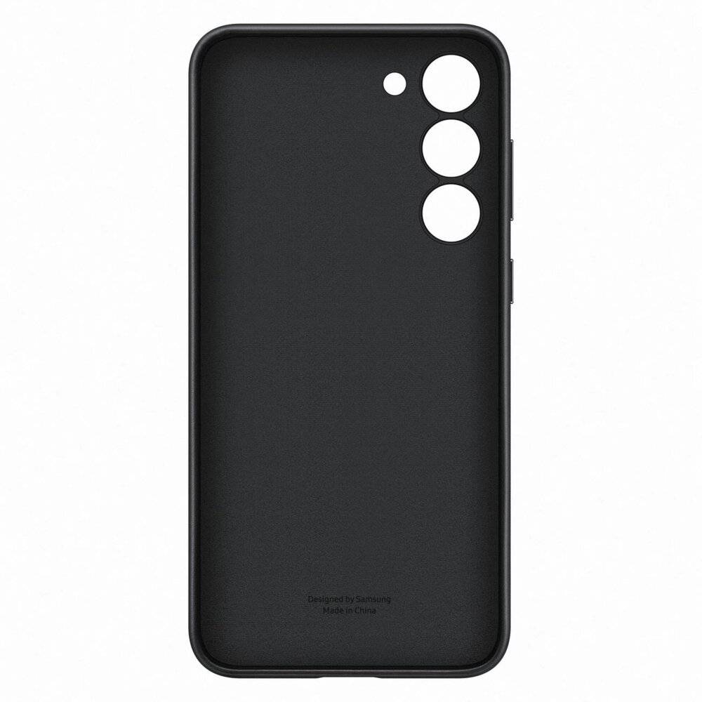 Samsung Galaxy S23+ Leather Case (Galaxy S23+ Black Leather - Cover - Warranty: 24M)-5
