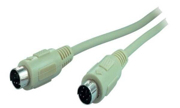 shiverpeaks BS78107-5 PS/2-Kabel 5 m 6-p Mini-DIN Grau (BS78107-5)-1