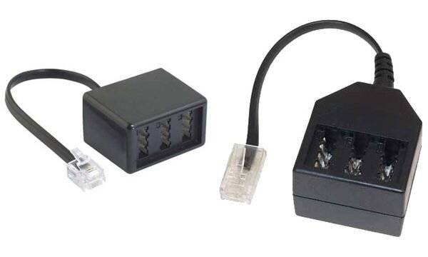 cavo telefonico shiverpeaks BASIC-S nero 02 m - per il mercato D / L - 1 pezzo (BS71017-2)-1