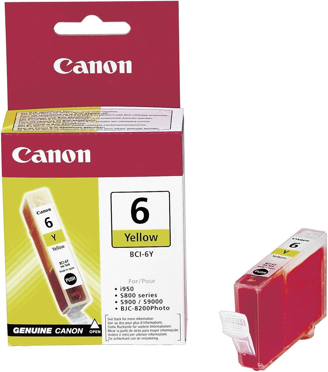 Canon Cartuccia BCI-6 Y Originale Giallo 4708 A 002-0