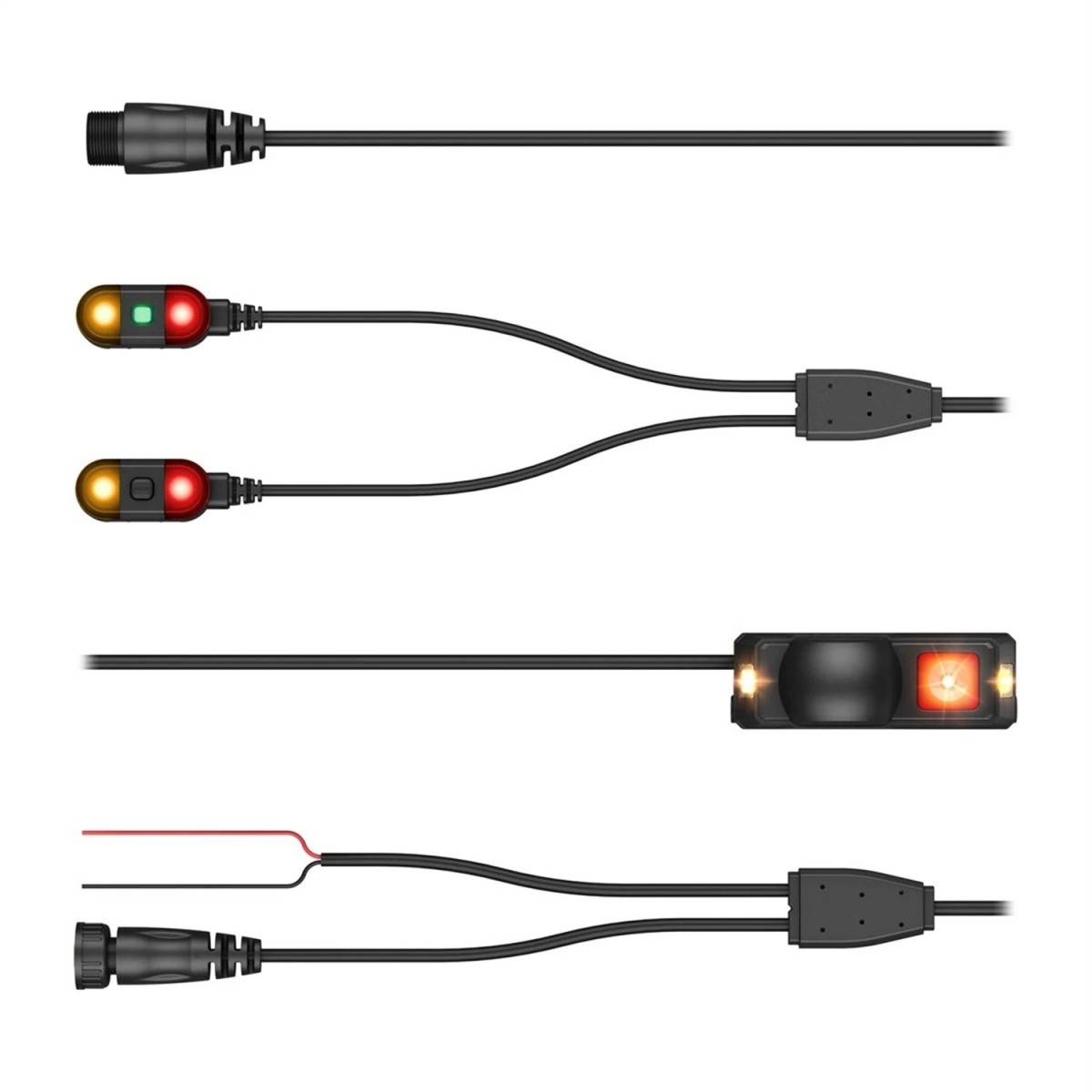 Garmin Zumo R1 Radar Moto Punti Ciechi Ip67 Luci Integrate Avviso Acustico Bt-2
