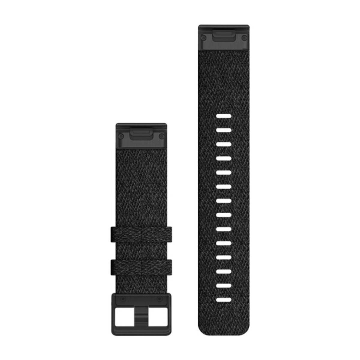 Garmin Cinturino In Nylon Quickfit 22mm, Heathered Black, Black-1