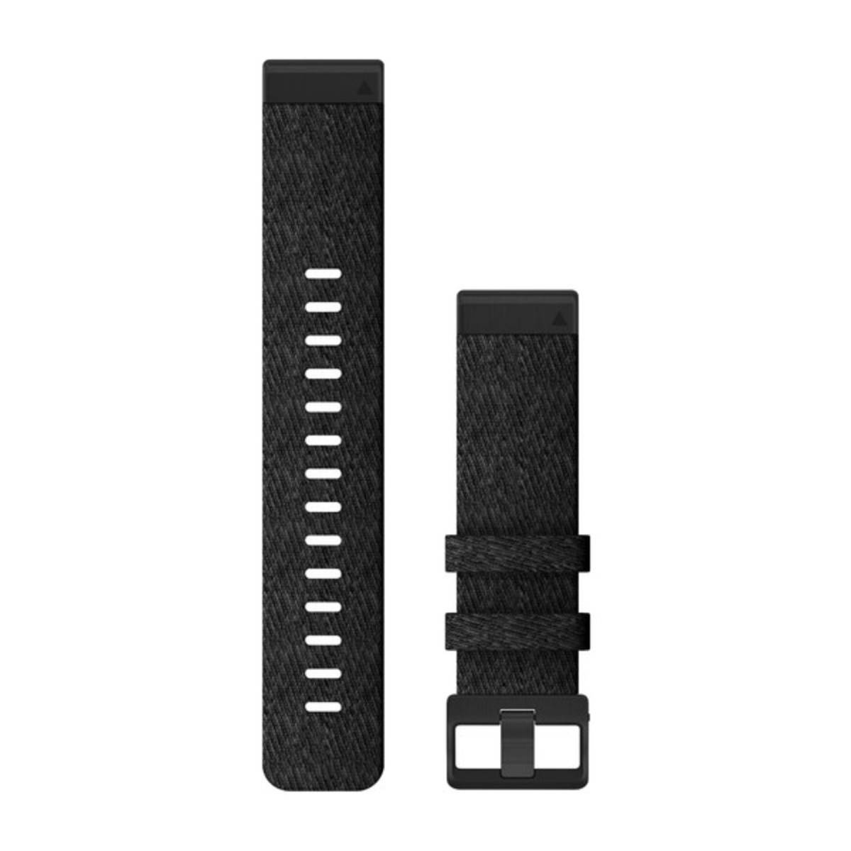 Garmin Cinturino In Nylon Quickfit 22mm, Heathered Black, Black-2