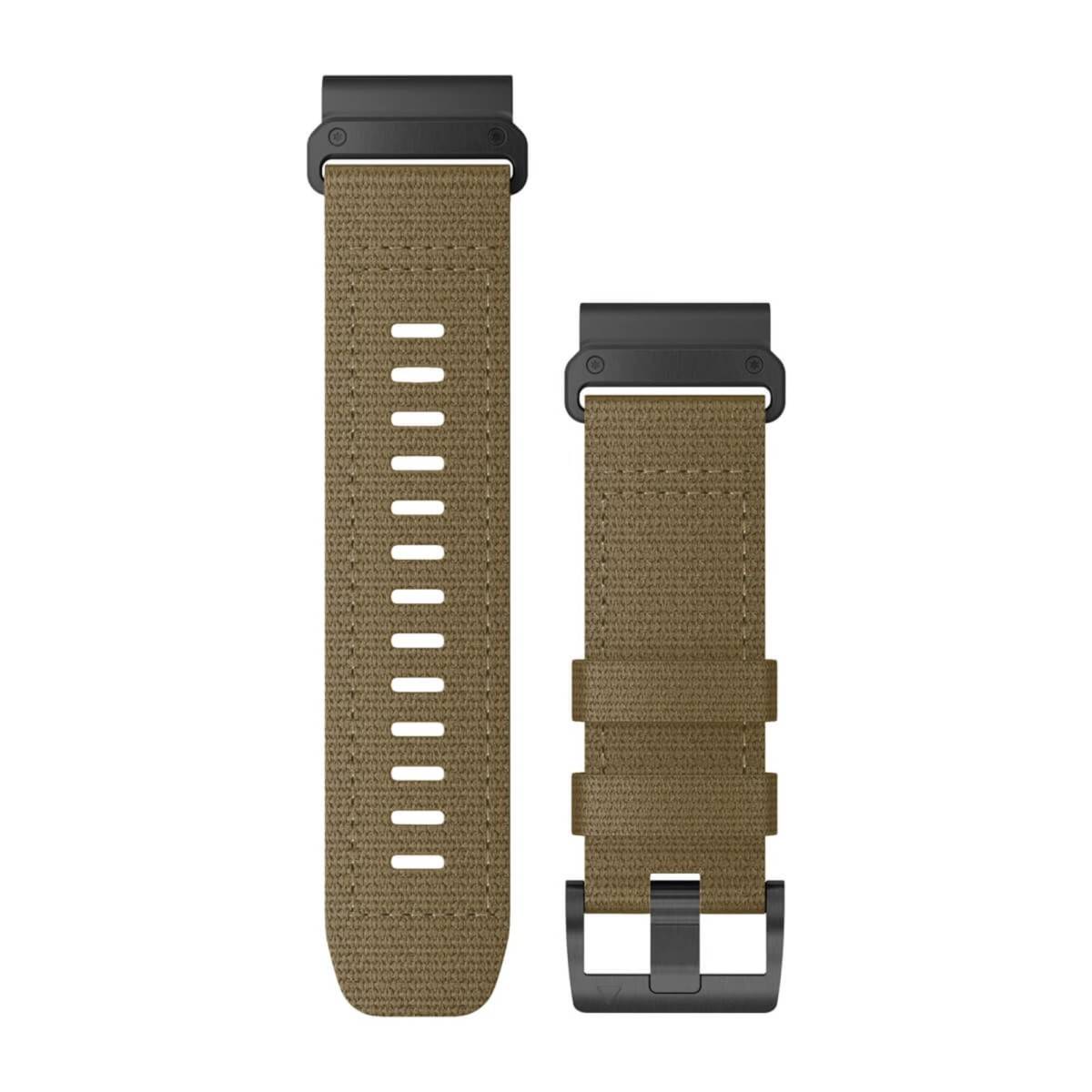 Garmin Cinturino In Nylon Quickfit 26mm, Tactical Coyote Tan-0