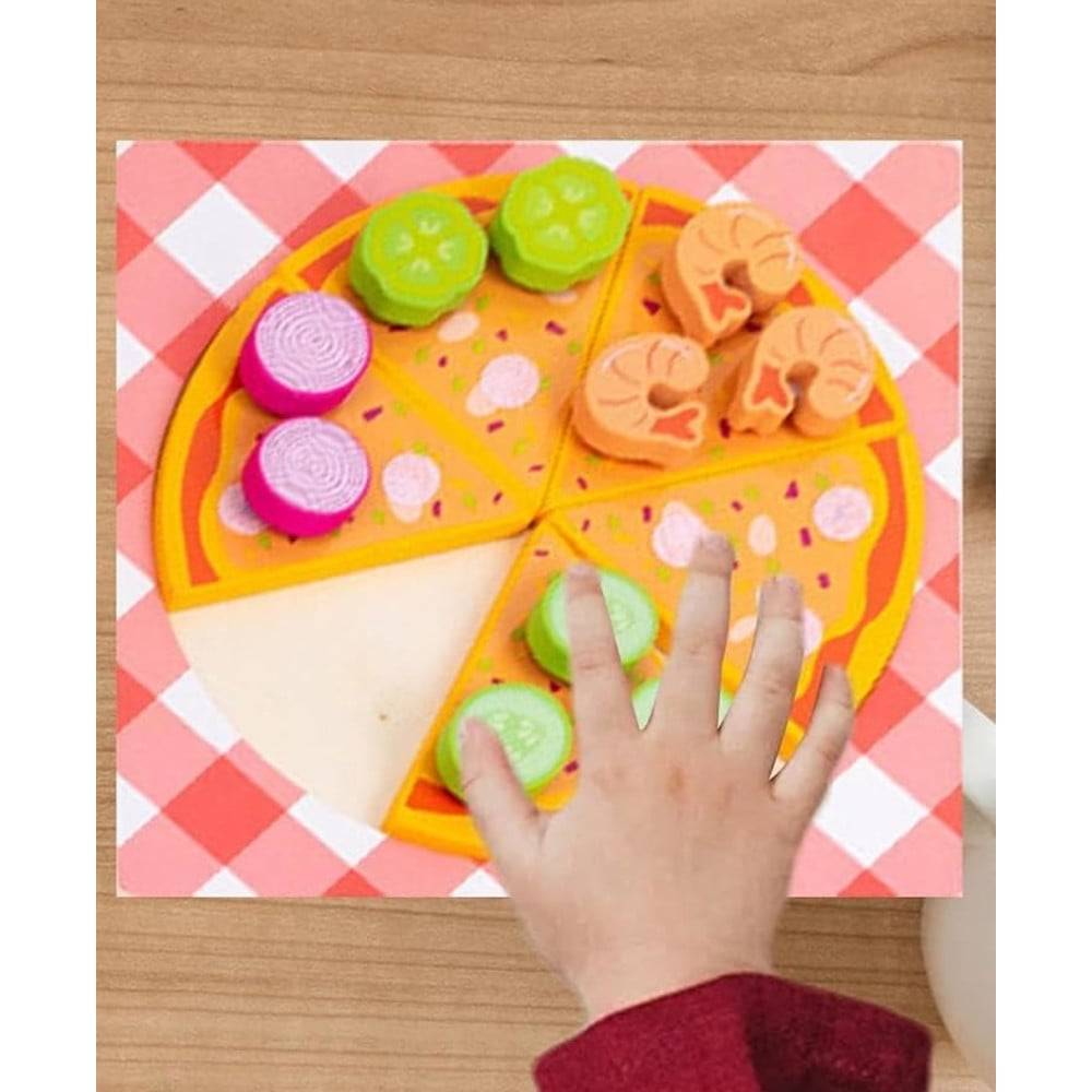 Gioco Abbinamento Smistamento Forme In Legno Educativo Forma Pizza Per Bambini 07525 --2