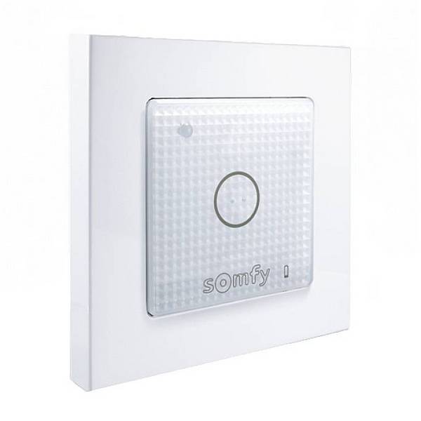 Somfy - 1822651 - SOMFY 1822651 Smoove Lighting io -sensitiver Wands. Licht inkl. Rahmen Pure