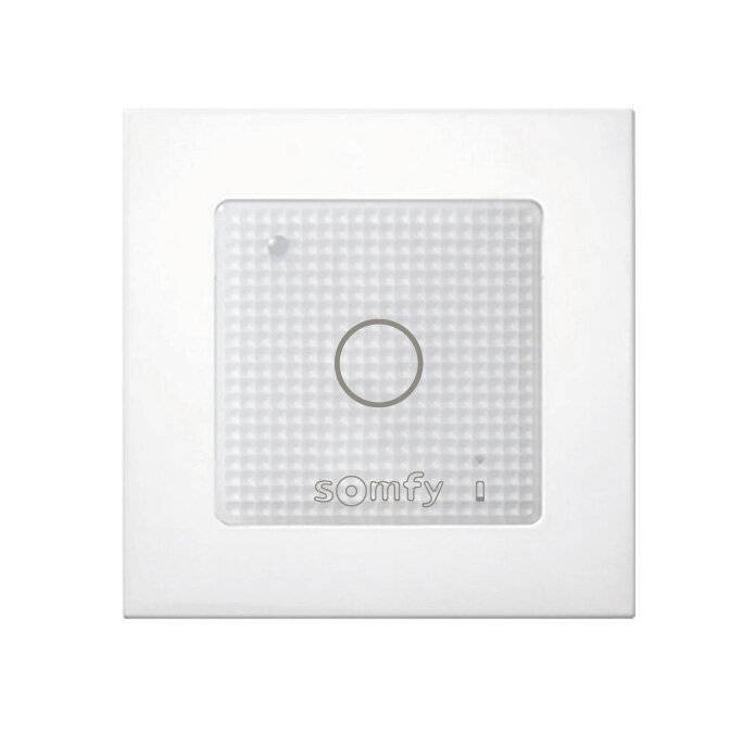 Somfy - 1822651 - SOMFY 1822651 Smoove Lighting io -sensitiver Wands. Licht inkl. Rahmen Pure-2