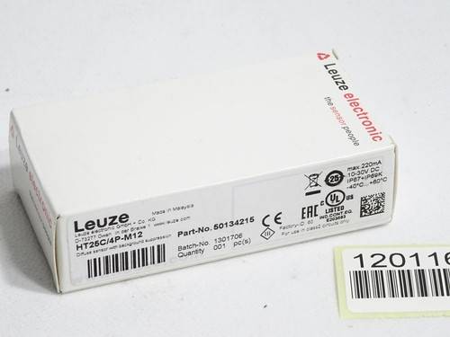 Sensore fotoelettrico a riflessione diretta Leuze HT25C/4P-M12 - 50134215-1