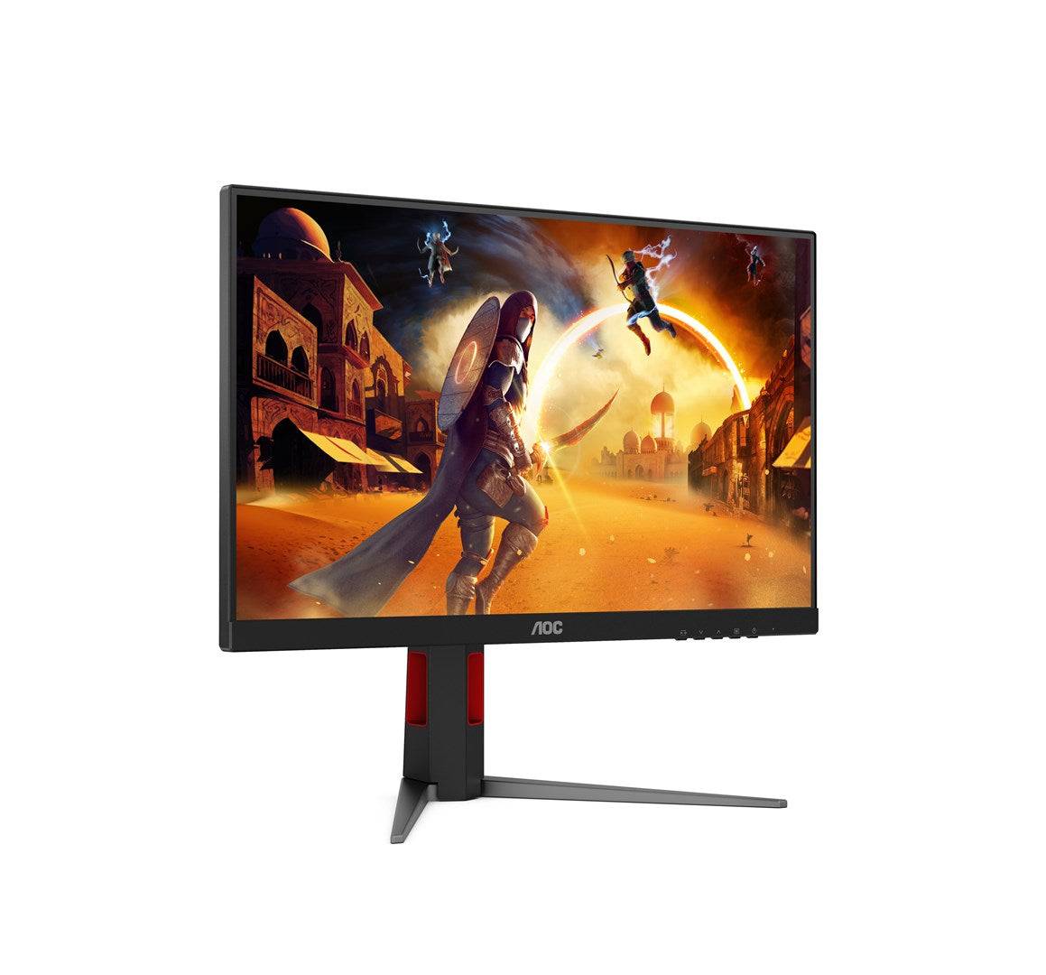 Aoc g4 24g4ha monitor pc 60,5 cm (23.8\) 1920 x 1080 pixel full hd led nero, rosso-2