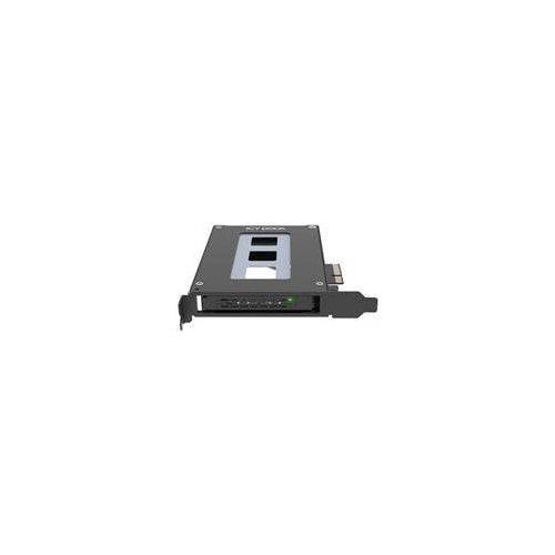 ICY DOCK Wechselrahmen U.2/U.3 NVMe SSD f. PCIe Slot (MB111VP-B)-0