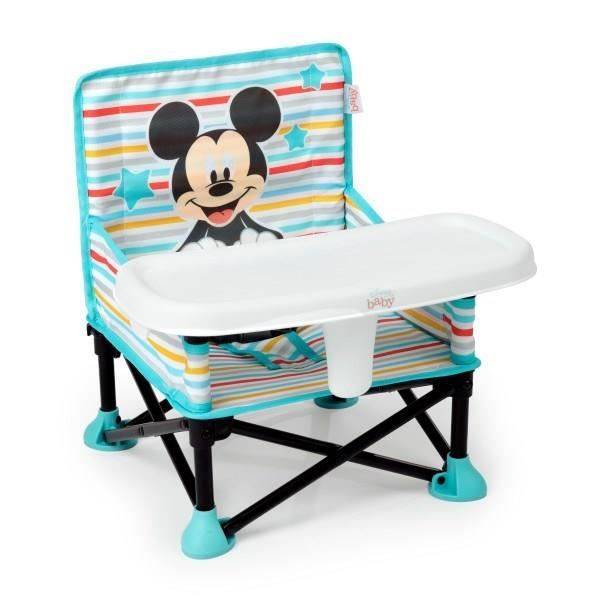 DISNEY BABY rialzo per sedia Topolino, rialzo Pop 'n Sit, per interni ed esterni, pratico e compatto, chiusura rapida, b-0
