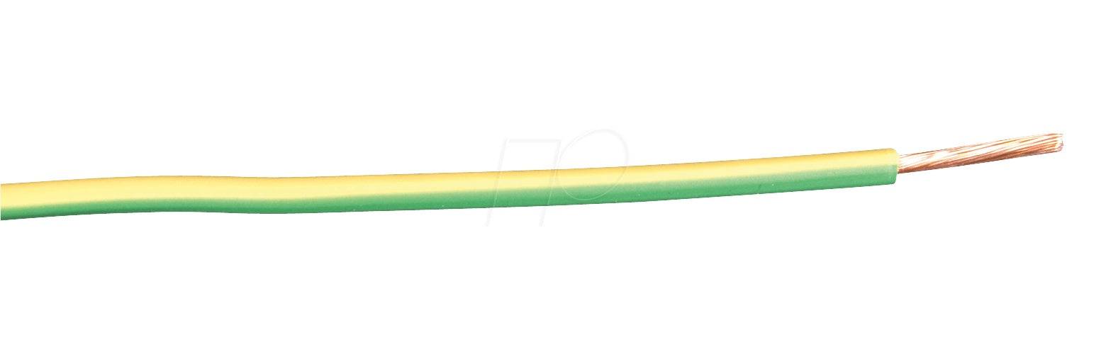 LAPPKABEL H07VK 16GG-100 - Schaltlitze H07V-K, 16 mm², 100 m, grün / gelb (4520006/100)-0