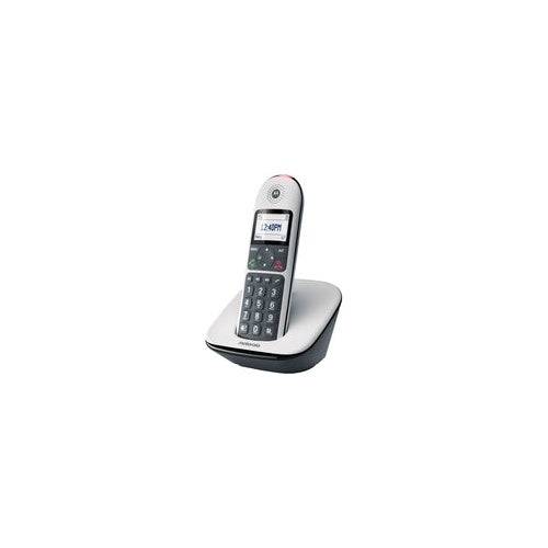 Telefono Senza Fili Motorola 107CD5001WHITE Bianco Nero/Bianco-0