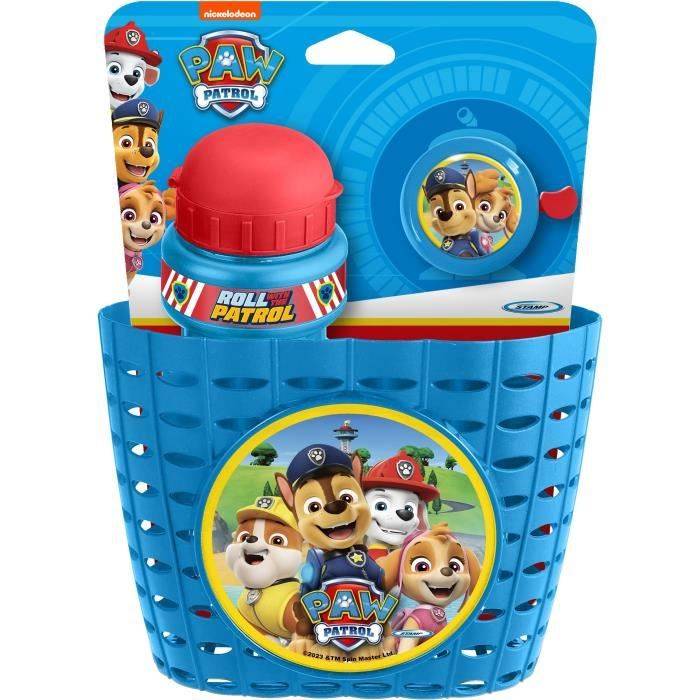Divertente set che comprende un bidone della spazzatura + un bidone + un campanello - PAW PATROL - PAT PATROUILLE-1