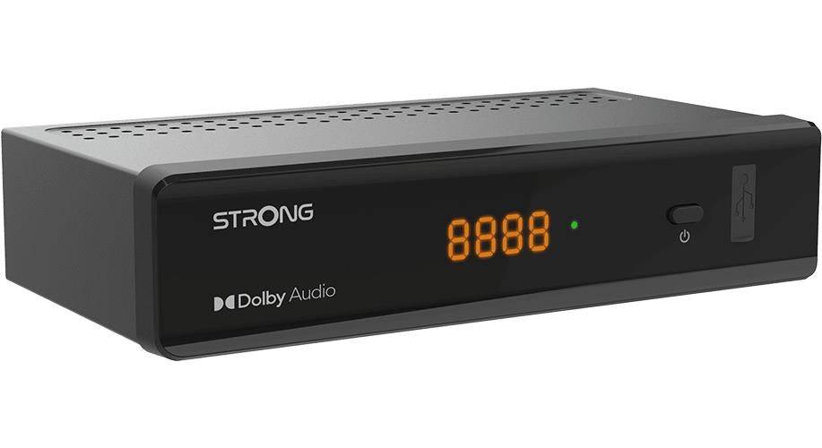 STRONG SRT7040 DECODER DIG SAT HDMI SCART ETHERNET USBSATELLITARE NERO-0