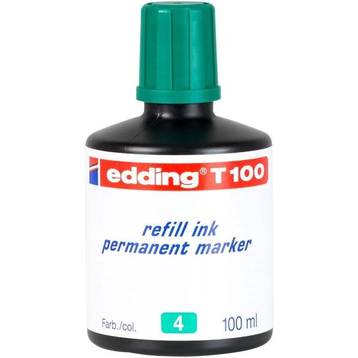 Edding T100 100ml Grün Tinte (4T100004)-2
