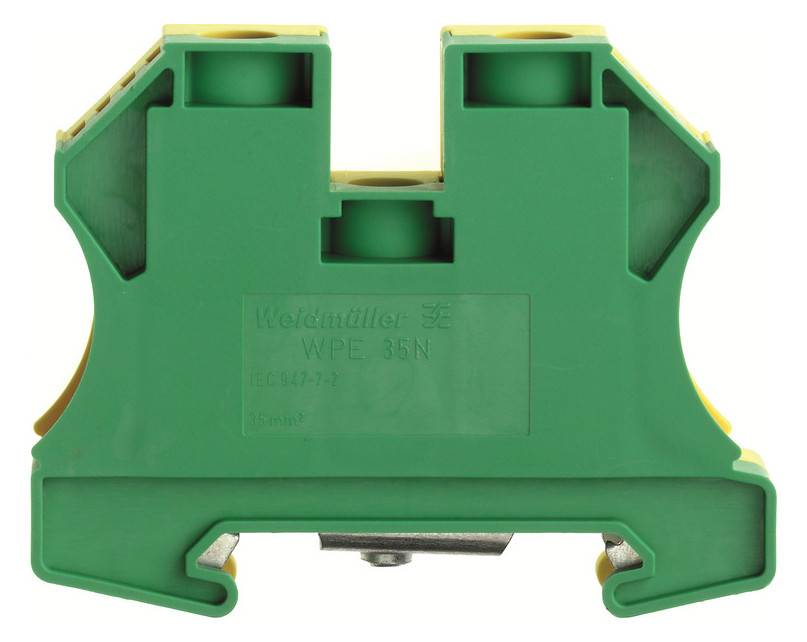 Weidmüller wpe 35n giallo//verde wemid 1717740000 - Nuovo-0
