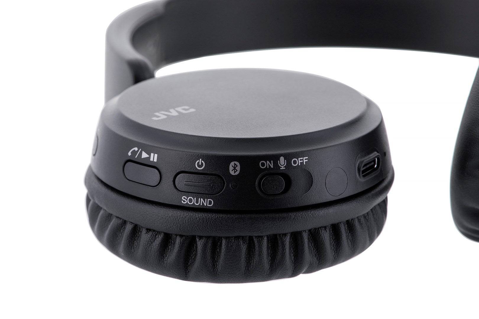 Jvc HA-S36W Cuffie Wireless A Padiglione Musica e Chiamate Bluetooth Nero-3